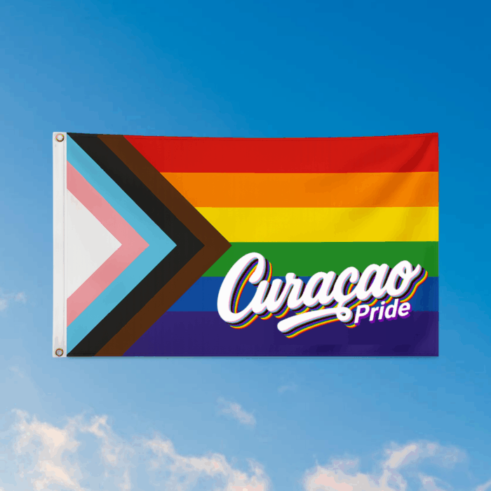 Curaçao Pride Progress Flag